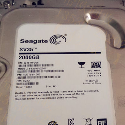 回收SSD硬盤ST2000VX000