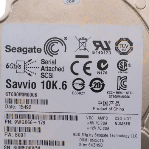 回收SSD硬盤ST600MM0006
